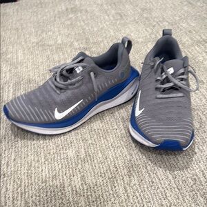 Nike Gray and Blue Athletic Shoes